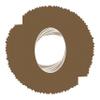 17x21 Mat Bevel Cut for 14x18 Photos - Precut Aged Oak Brown Oval Shaped Photo Mat Board Opening - Acid Free Matte to Protect Your Pictures - Bevel Cut for Family Photos, Pack of 25 Matboards Show view 3