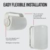 Polk Audio Atrium8 All Weather Outdoor Loudspeakers - 4 Pack (White) view 3