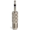 Channel Master FM Antenna Adapter - 3.5mm Plug to Female F-Type Coaxial Female Connector, (Two-Pack) view 2