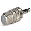 Channel Master FM Antenna Adapter - 3.5mm Plug to Female F-Type Coaxial Female Connector, (Two-Pack) view 3