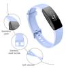 3 Pack Replacement Bands Compatible for Fitbit Inspire 2 / Fitbit Inspire HR/Fitbit Inspire/Fitbit Ace 2, Adjustable Accessory Soft Silicone Sport Wristband for Women Men (NudePink+NudeBlue+Violet, view 2