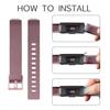 3 Pack Replacement Bands Compatible for Fitbit Inspire HR/Fitbit Inspire/Fitbit Ace 2/Fitbit Inspire 2, Adjustable Accessory Soft Silicone Sport Wristband for Women Men view 3