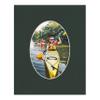 16x20 Mat Bevel Cut for 12x16 Photos - Precut Black Oval Shaped Photo Mat Board Opening - Acid Free Matte to Protect Your Pictures - Bevel Cut for Family Photos, Pack of 25 Matboards Show Kits With view 4