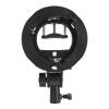 S-Type Bracket Holder Large Adjustment Handle,Integrated Umbrella Mount for Sofebox,AD200Pro, AD400Pro,Speedlite Flash view 1