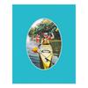 17x21 Mat Bevel Cut for 14x18 Photos - Precut Aquamarine Blue Oval Shaped Photo Mat Board Opening - Acid Free Matte to Protect Your Pictures - Bevel Cut for Family Photos, Pack of 25 Matboards Show view 4