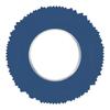 Poster Palooza 10x10 Photo Mat Board for 6x6 Photos Precut Circle Shape Opening Acid Free Bevel Cut Picture Frame Mat, Steel Blue, Mat Board for Framing Photos & Artwork, 25-Pack Matboards Show Kits view 3