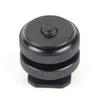 NovelGoal 1/4" 3/8" Tripod Mount Screw to Flash Hot Shoe Adapter with 2 Nuts for DSLR SLR Cameras Photography Photo Studio Kit Accessory (1/4 inch) view 4