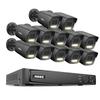 ANNKE AH500 3K AI PoE Security Camera System with Human/Vehicle Detection,12pcs IP67 Outdoor IP Cameras with Smart Dual Light, 2.8mm Lens (116 FOV), Color Night Vision, Built in Mic, No Hard Drive view 1