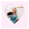 27x27 Mat Bevel Cut for 22x22 Photos - Precut Soft Pink Heart Shaped Photo Mat Board Opening - Acid Free Matte to Protect Your Pictures - Bevel Cut for Family Photos, Pack of 10 Matboards Show Kits view 4