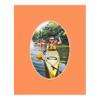 17x21 Mat Bevel Cut for 14x18 Photos - Precut Orange Oval Shaped Photo Mat Board Opening - Acid Free Matte to Protect Your Pictures - Bevel Cut for Family Photos, Pack of 10 Matboards Show Kits With view 4