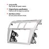 KIMISS Double Din Dash Kit 2Din Radio Fascia Car Stereo Installation Dash Kit Navigation Refitted Dash Panel Frame Kit for 2007-2012 / for Belta 2005-2008 / for Sedan view 3