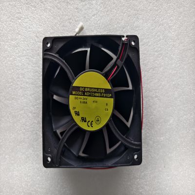 DC24V 0.68A AD1224MB-F91GP 12038 12cm 2-Wire Inverter Cooling Fan