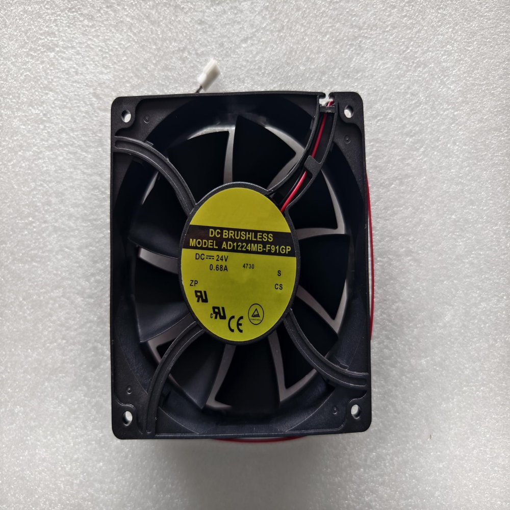 DC24V 0.68A AD1224MB-F91GP 12038 12cm 2-Wire Inverter Cooling Fan