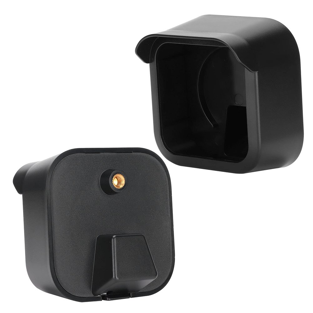 ASHATA Cover Case for Outdoor Camera Cover, 360 Rotation & 90 Tilt Adjustment, Weatherproof Protective Housing for Camera, Black