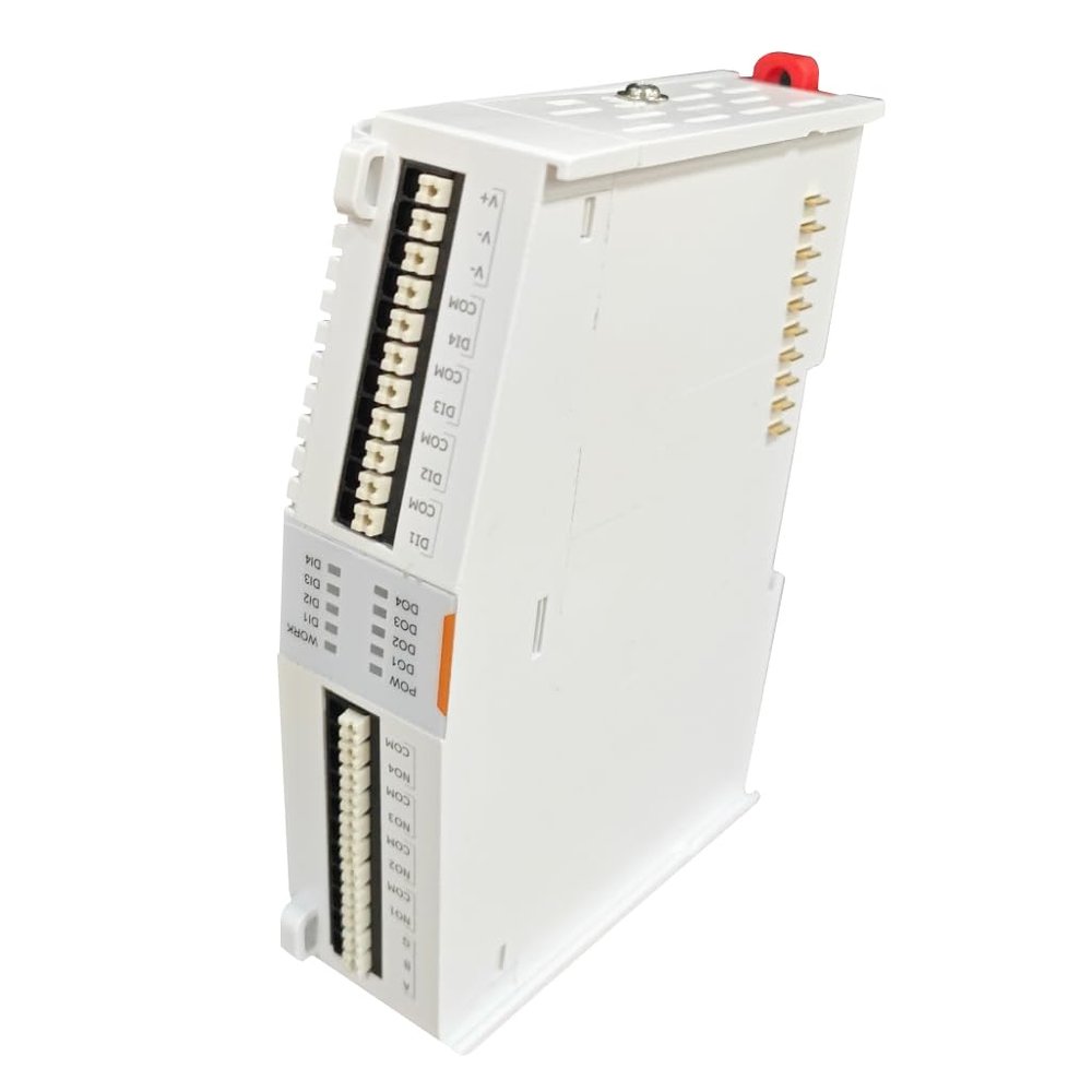 USR-M100-EAU 4G Server/Expansion Module Remote IO Expendable Edge Computing Gateway MQTT/SSL RS485/232/Ethernet Modbus RTU to TCP Json Modbus Polling