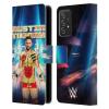 Head Case Designs Officially Licensed WWE Portrait Austin Theory Leather Wallet Case Compatible with Galaxy A52 / A52s / 5G (2021) view 1