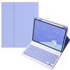 KMXDD Keyboard Case Compatible with iPad 11th Gen 11" (A16,2025) & iPad 10th Generation 2022 10.9" Case with Detachable Cute Candy Color Keyboard Cover with Pencil Holder,Purple view 1