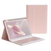 KMXDD Keyboard Case Compatible with iPad Air 13 inch (M3/M2) & iPad Pro 12.9" (6th/5th/4th/3rd Gen) Case with Removable Cute Candy Color Keyboard Cover with Pencil Holder,Pink view 1