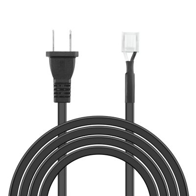 FITE ON 6ft UL 18AWG AC Internal Power Cord Cable Lead Compatible with GPX D1816 DH300B TDE5074B E212061 TD1920AB TDE3274BUP TDE4074W with Connection to Power Board
