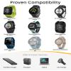 Sinoacc 1 Pack (3.3ft/1m) Charger for Garmin Lily,Lily 2,Forerunner 35 235 230 630 645 Music 735xt,Approach S20 G10,Vivomove Hr Watch Charger Replacement Charging Clip Sync Data Cable view 2