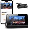 70mai A810 4K Dash Cam Front and Rear, Dual Dash Camera for Cars with Starvis 2 HDR Night Vision, 4G LTE Support, ADAS, Built in GPS & WiFi, 24/7 Parking Mode, AI Motion Detection, Time-Lapse view 1