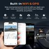 70mai A810 4K Dash Cam Front and Rear, Dual Dash Camera for Cars with Starvis 2 HDR Night Vision, 4G LTE Support, ADAS, Built in GPS & WiFi, 24/7 Parking Mode, AI Motion Detection, Time-Lapse view 4