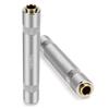 1/4 Inch TRS/TS Female to Female Gold-Plated Coupler (2 Pack), 1/4" TRS Stereo and TS Mono Jack Adapter Joiner, 6.35mm Extension Gender Changer Converter Connectors for Amplifier Speaker Guitar Sound view 1