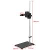 Lab Microscope Slides Metal Industrial Digital Camera Stand 40mm/50mm Ring C Mount Lens Focusing Holder Microscope Parts (Color : 42mm Stand B) view 2