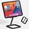 Bouncepad Go iPad Stand for Business & Leisure | iPad POS Stand | Adjustable Tablet & iPad Stand | Compatible with All Tablets & iPad Models | iPad Register Stand | Black view 1