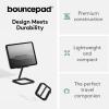 Bouncepad Go iPad Stand for Business & Leisure | iPad POS Stand | Adjustable Tablet & iPad Stand | Compatible with All Tablets & iPad Models | iPad Register Stand | Black view 4