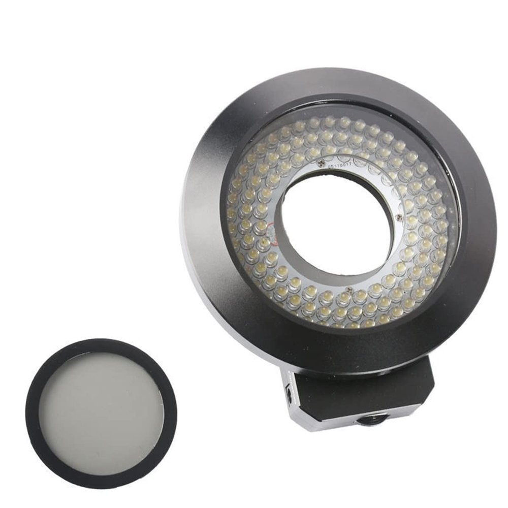 Lab Microscope Slides Microscope Ring Light Illuminator Microscope Polarized 120 LED Ring Light Microscope Ring Lamp Polarized Light Source Microscope Parts