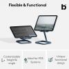 Bouncepad Go iPad Stand for Business & Leisure | iPad POS Stand | Adjustable Tablet & iPad Stand | Compatible with All Tablets & iPad Models | iPad Register Stand | Yellow view 2