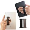 WUOJI Hand Holder Strap for ipad, Tablet Hand Holder Strap, Universal Handle Grip for iPad Kindle, Mini Tablets and Cases (Black Gray) - 2PC view 1