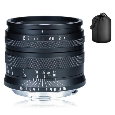 AstrHori 50mm F2.0 Large Aperture Full Frame Manual Prime Lens with Blur Effect & Filter Slot Compatible with Nikon Z-Mount Mirrorless Camera Z50,ZFC,Z5,Z6,Z6Z7,Z7,Z9