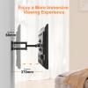 GRIFEMA GB1008-2 TV Wall Bracket for 13-43 inch, Swivel Tilt Extendable TV Wall Mount for Flat & Curved Screen, up to 20KG, Max Vesa 200X200MM view 3