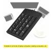 Numeric Keyboard, Portable Mini USB Numeric Keypad Number Keyboard Slim Mini Number Pad Keyboard for Laptop Desktop Computer PC view 4