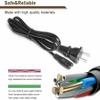 Xzrucst AC in Power Cord Outlet Socket Cable Plug Lead for LG BD590 Network Blu-Ray Disc Player Outlet Plug Cable Lead view 3
