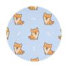 Woyaba Cute Corgi Dog Cartoon Animal Dog Mouse pad Cute,Gaming Mouse pad Small Non-Slip Round Mouse Pads for Wireless Mouse,Laptop,Desk view 1