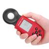 HS1010 Digital Light Meter, Handheld Illuminometer, ABS Material, LCD Display, 1-200000 lx Range, 2.0 Times/Second Measurement Rate view 3