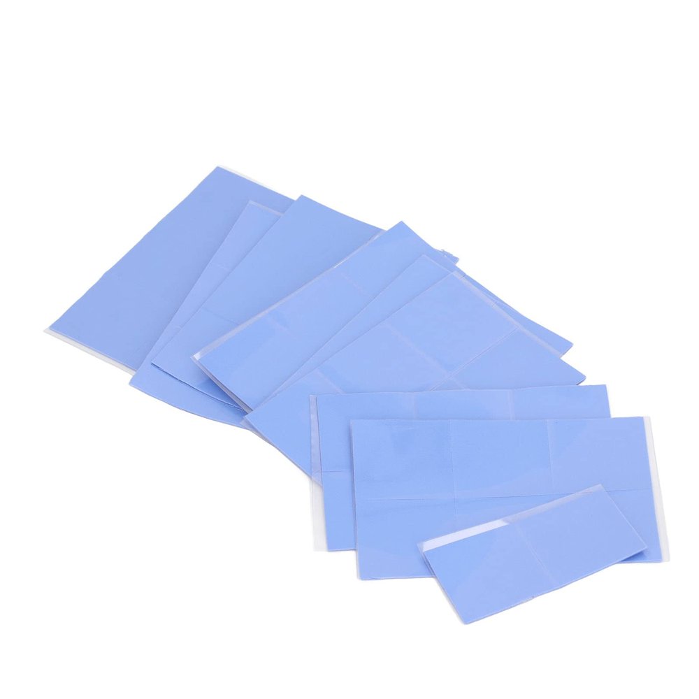 Thermal Pad, Heatsink Thermal Pads 30x30x0.5mm 50Pcs Easy Installation for CPU GPU