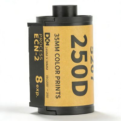 35mm Color Print Film for 135 Camera Professional Wide Exposure Range ECN 2 Process Colour Print Camera Film 8 Sheets, 200-250 Degree Light Sensitivity
