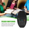 Bewinner Electronic Holy Bible Audio Player for Seniors, Kids and The Blind, Solar Charging Lightweight Portable Bible Player with Indicator Light for Home (Spanish) view 4