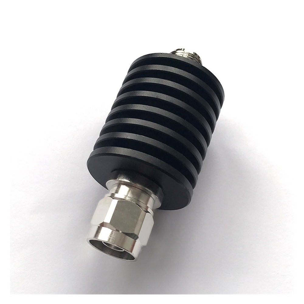 ISSUA 25Watt N RF attenuator,DC to 3GHz,50 Ohm,1-40db Nicely (Color : 2db)