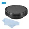 PATIKIL 58mm Lens Hood, Wide Angle Matte Surface Anti-Reflective Inside Hood with Cap and Cleaning Cloth for Camera Lens, Black for Nikon, for Fujifilm, for Pentax, for Leica view 3