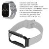 Brrnoo 2 in 1 Silicone Watch Strap Band with Protective Bumper Case for Band 7 Pro Adjustable Tightness, Soft Skin Friendly Material, Easy Installation, Multiple Scenarios (Grey with Black Case) view 2