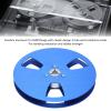 1/4 5 Inch Sound Tape Empty Reel , High Strength 3 Hole Recording Takeup Reel Improve Sound Quality Aluminum Alloy for Reel to Reel Tape Player (Blue) view 3