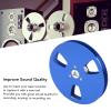 1/4 5 Inch Sound Tape Empty Reel , High Strength 3 Hole Recording Takeup Reel Improve Sound Quality Aluminum Alloy for Reel to Reel Tape Player (Blue) view 4