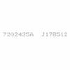 Boat Blank Radio Panel 7202435A | OEM 620 Black 9 1/4 Inch view 4