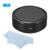 PATIKIL 77mm Lens Hood, Standard Focus Frosted Surface Anti-Reflective Inside Hood with Cap and Cleaning Cloth for Camera Lens, Black for Nikon, for Fujifilm, for Pentax, for Leica view 3