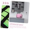UKCOCO 2layer Digital Gadget Case for Travel Cable Organizer Pouch for Usb Cords and Accessories Compact Electronics Storage Bag Pink view 3